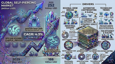 セルフピアスリベット (SPR) システム市場規模（百万米ドル）2025-2032年