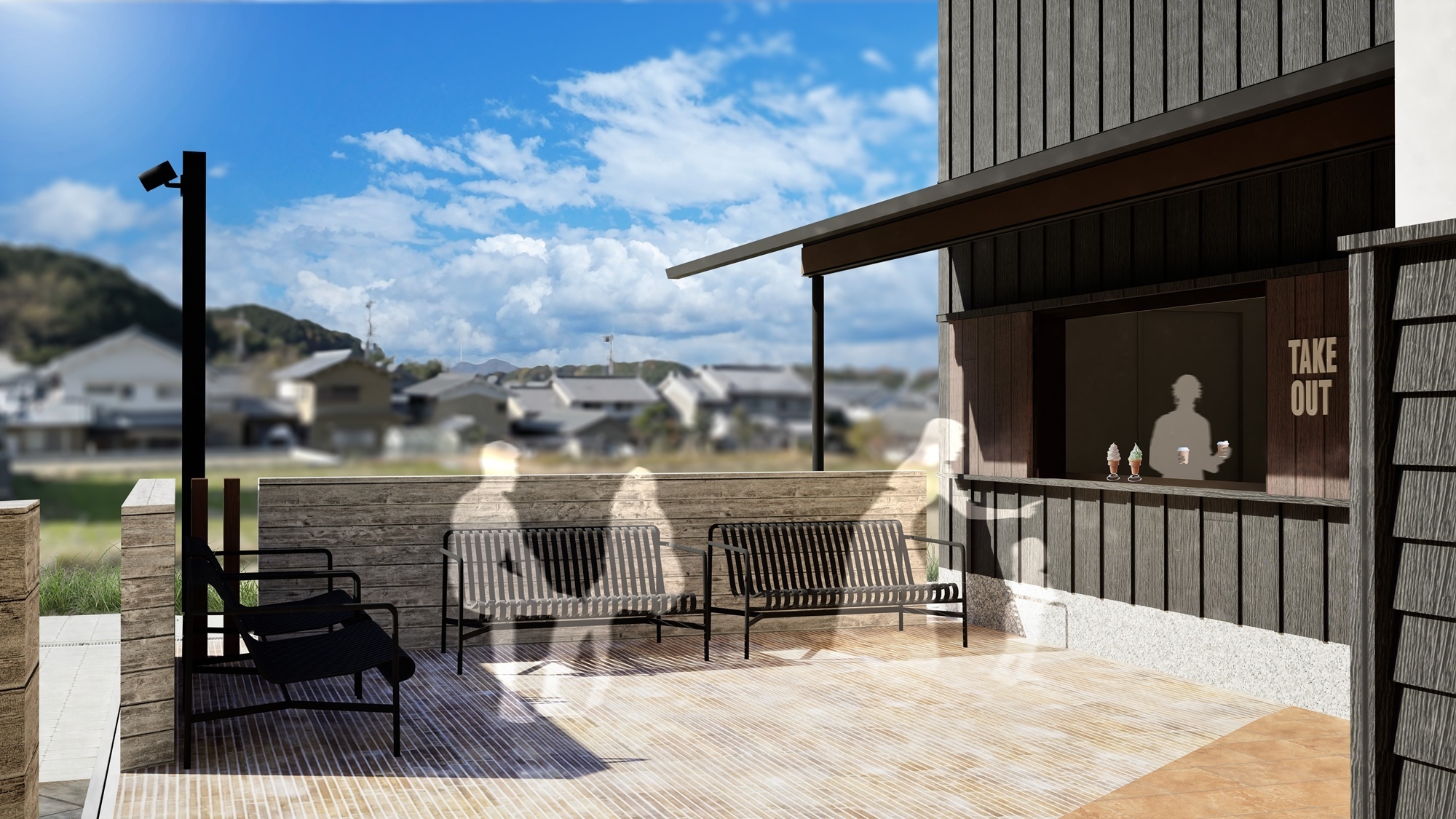 Take Out 完成イメージパース