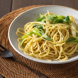 和風めんつゆパスタ（すだち鰹めんつゆ使用）