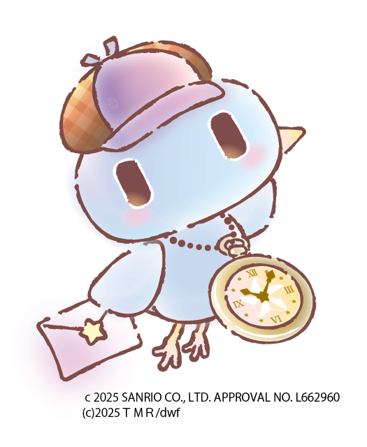 東京モノレールのキャラクター「モノルン」もリトルツインスターズの世界観仕様に