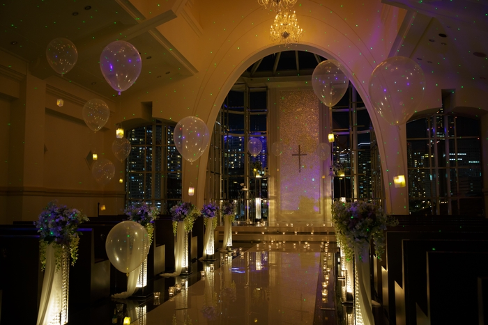 チャペル装飾も可能(オプション)