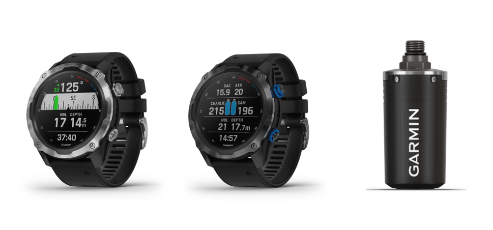 Garmin 革新的な安全性を提供する 究極のダイビングコンピューター 