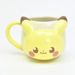 【ポケピース】ころんとまるいフォルムが超キュート!ギフトにもおススメな、ピカチュウの癒やしフェイスマグカップ