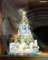 クイーンズスクエア横浜クリスマス2025× 『映画 すみっコぐらし 空の王国とふたりのコ』 キラキラたからものクリスマス