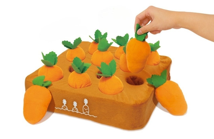 ふわふわ大収穫!ぬいぐるみ畑 にんじん