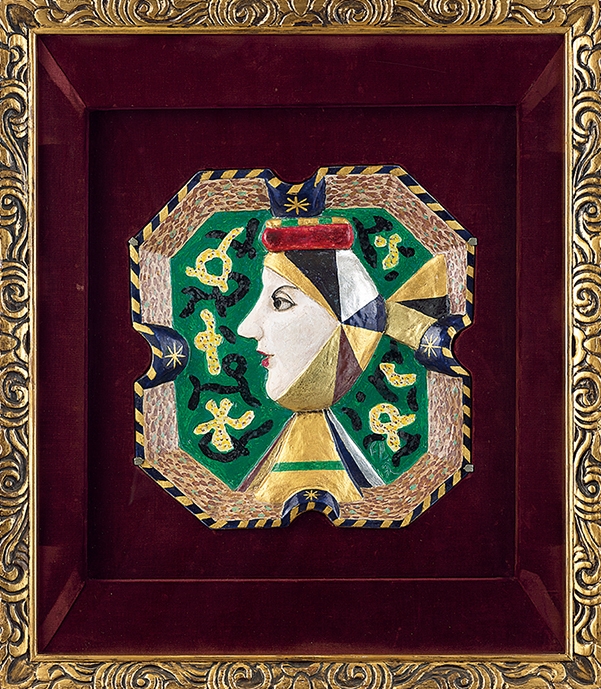 堂本印象 《アルゼリヤの女》 1954年 京都府立堂本印象美術館蔵