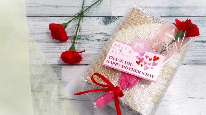 画像4 至福のわらび餅 母の日ラッピング