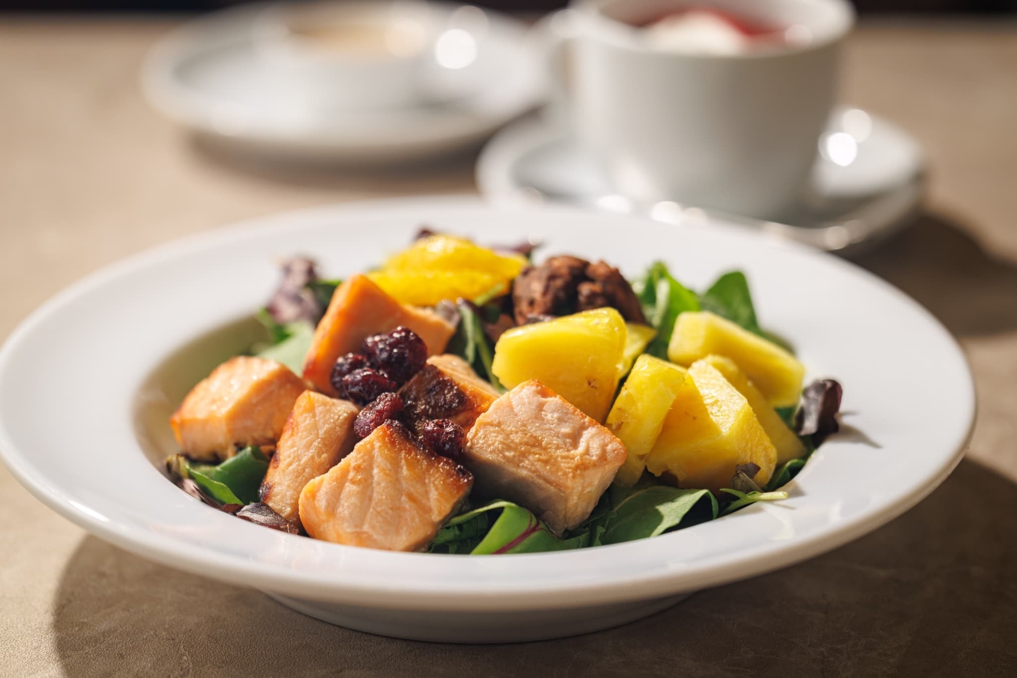 メープルサーモンサラダ