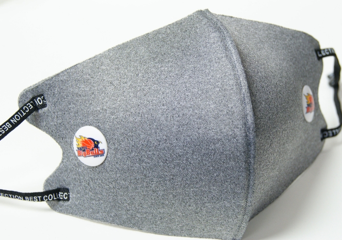 インナーフレームを装着したマスク