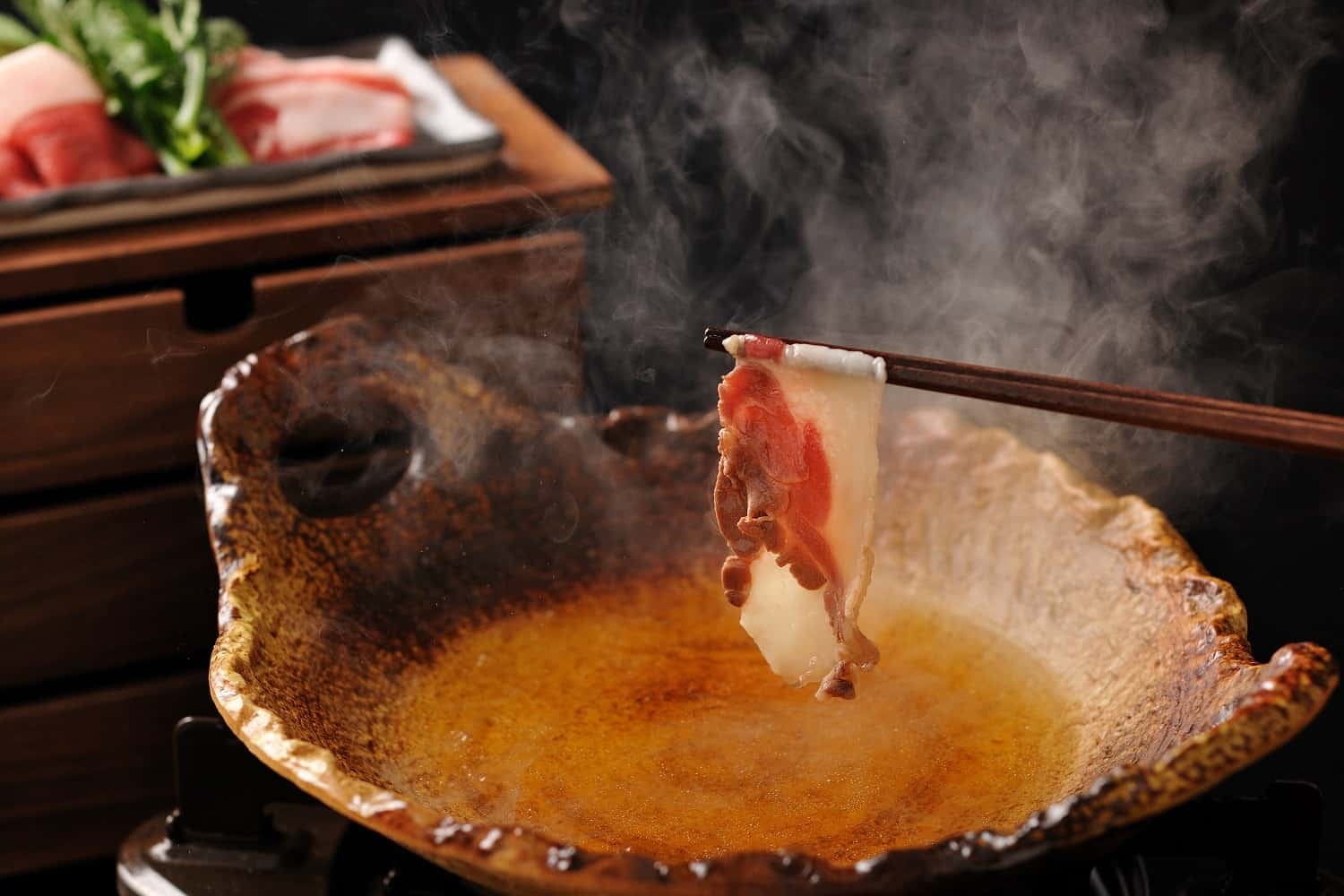 「山のももんじ鍋」