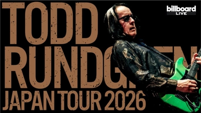 ロックの殿堂入りを果たした“レジェンド”、 トッド・ラングレンのジャパンツアーが決定