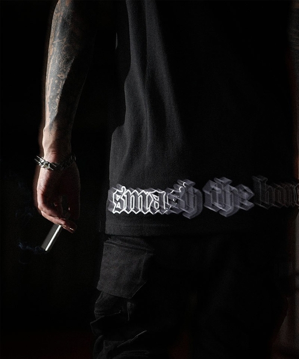 Smash The Bone Tanktop(ブラック/ホワイト)