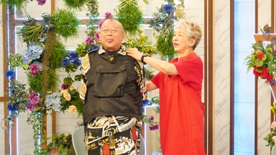 中尾さんに指導を受ける鶴瓶さん！