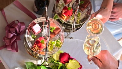 ▲女子旅プラン限定のスイーツ