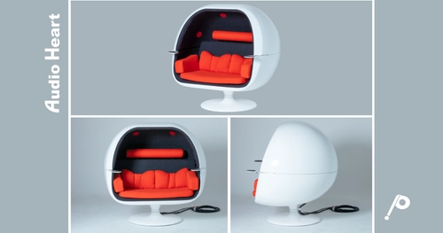 本格ホームシアターの決定版、自宅に置ける映画館 「チェアスピーカー」、Intro Place(イントロプレイス)が ホテル・民泊等事業者様に向けた サブスクリプション(月額レンタル)を開始