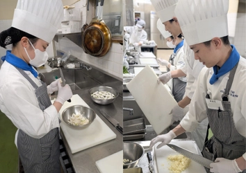 未来の料理人を育てる ― 調理専門学校生の実習を受け入れ、地域の食文化発展に貢献