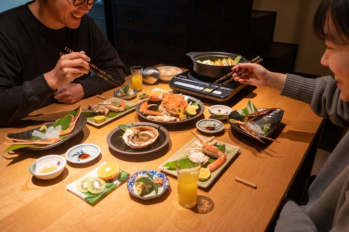 越前がに料理プラン