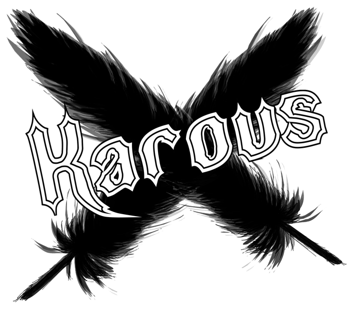 Steam カラス　英ロゴ