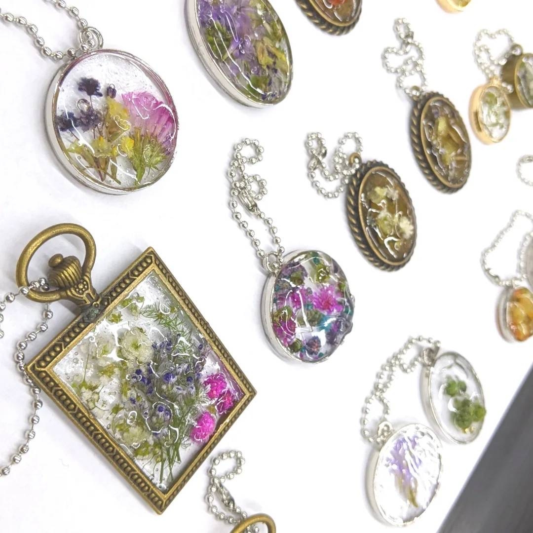 UVレジンフラワーアクセサリー(9月10日のみ)