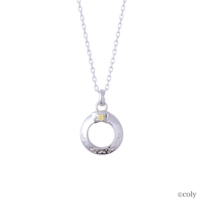 ルチル シルバーネックレス