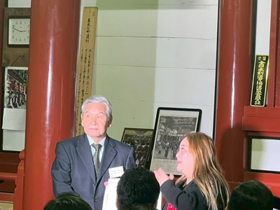 日光東照宮より感謝状の贈呈