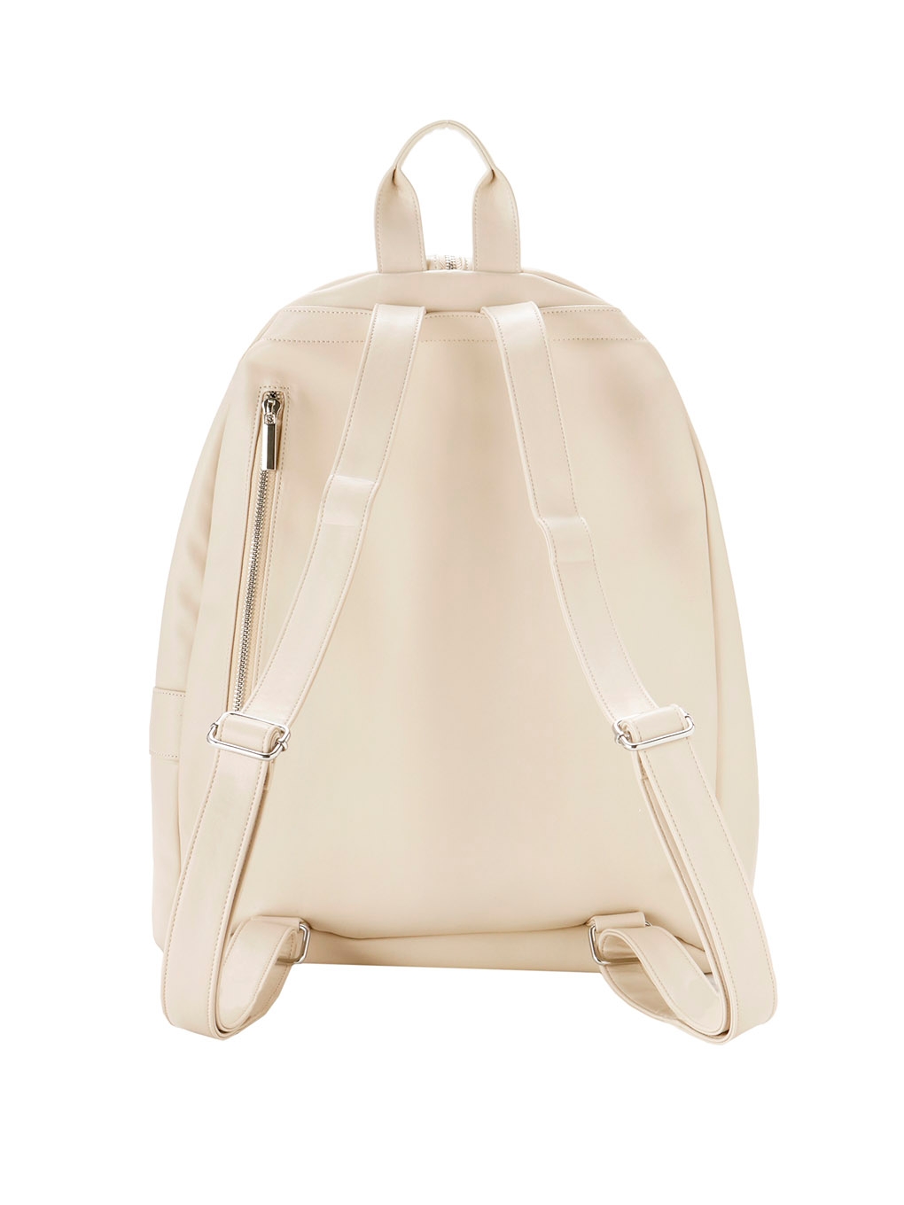 背面にも貴重品をしのばせられるポケットあり