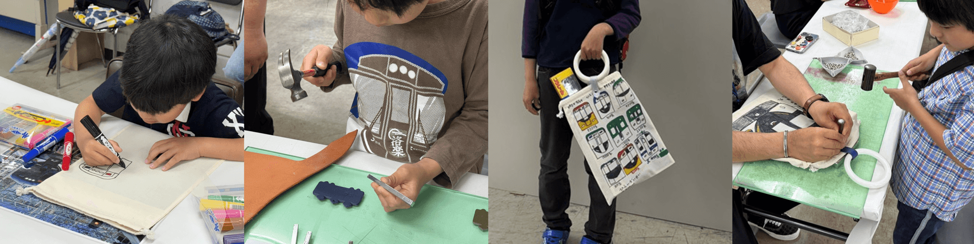 京阪流通システムズ×柏レザー「おまつり委員会とつり革をアップサイクルし隊！」を実施