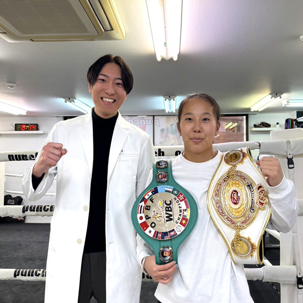 リップアートメイクブランド「DENTLIP」が、新小岩のボクシングジム「パンチアウトジム」のスポンサーに就任