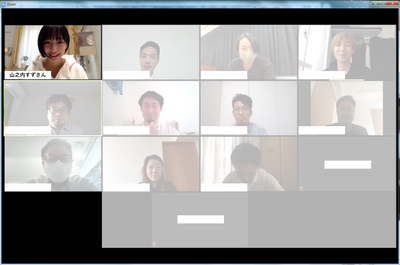 テレビ会議の様子