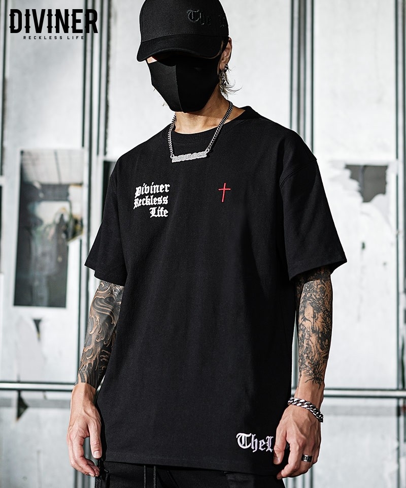 Serious Determination TEE(ブラック/ホワイト)