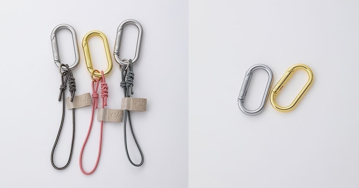 ジュエリーのような美しさを追求した新たなアイテム カラビナとストラップが登場：メディカルアパレルブランド「クラシコ」
