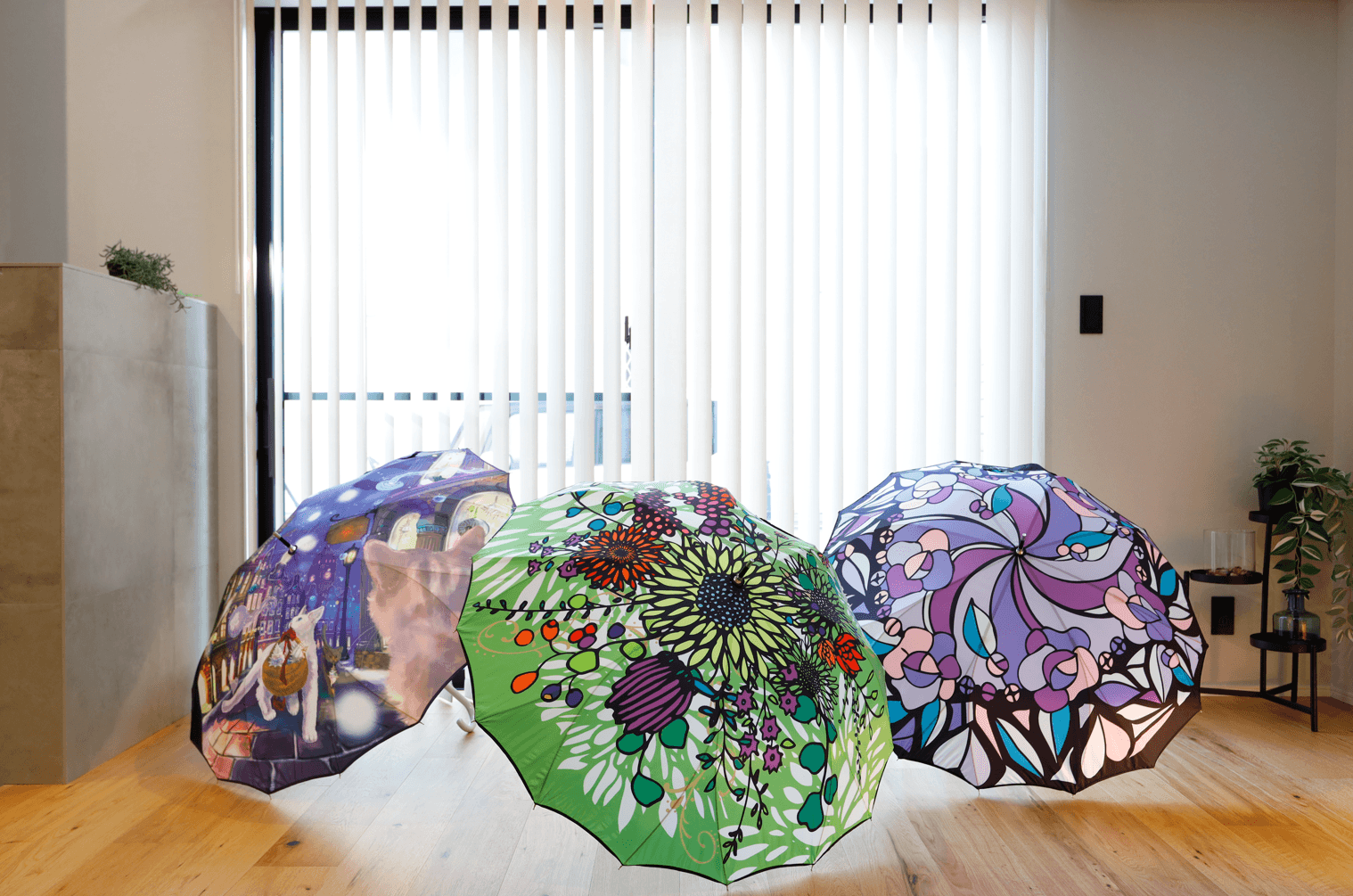 美術館がコンセプトの傘『da mon de』