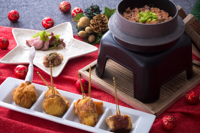 神戸串あげ SAKU クリスマスコース