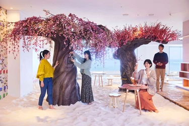 【リゾナーレ熱海】梅ジュースや梅酒の出る木が新登場！春の訪れを感じる「あたみ梅カフェ」で花見や梅スイーツを堪能｜期間：2023年1月6日～3月10日