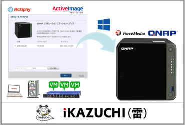 中小企業のシステム保護BCP、DR対策を促進　アクティファイ初の アプライアンス・サービスを「iKAZUCHI(雷)」で販売開始