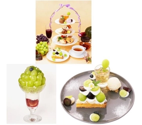 【あべのハルカス近鉄本店】フルーツ＆スイーツカフェ「フルフルール 近鉄あべのハルカス店」で 旬のマスカットや秋の味覚を使用したスイーツが９月１日(月)からスタート
