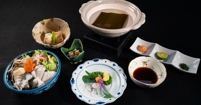 美味旬彩の贅沢膳 3年とらふぐと淡路牛『冬の島極み膳』11月28日より提供開始【兵庫・淡路島　海神人の食卓】