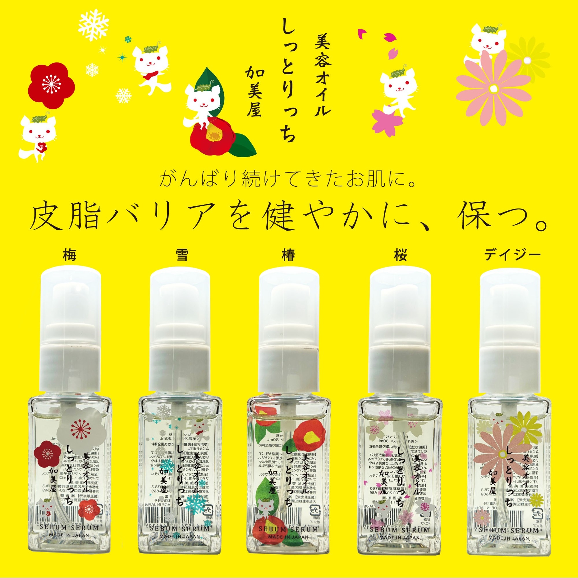 あぶらとり紙が要らない皮脂不足肌に。油分を補う「しっとりっち」