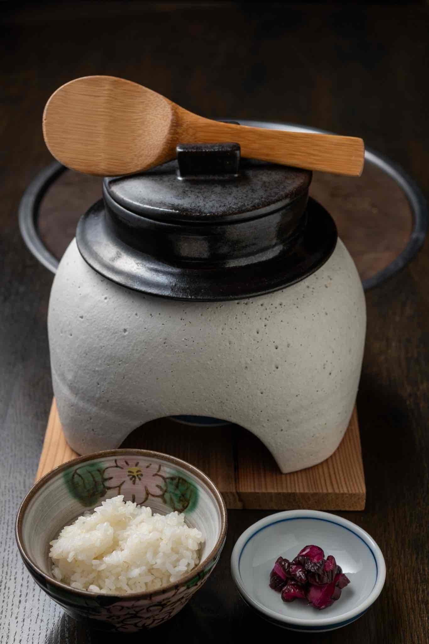 ひろ重の「釜焚きご飯」