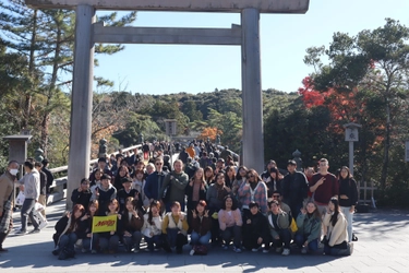 【名城大学】SAと留学生が伊勢神宮にフィールドトリップへ