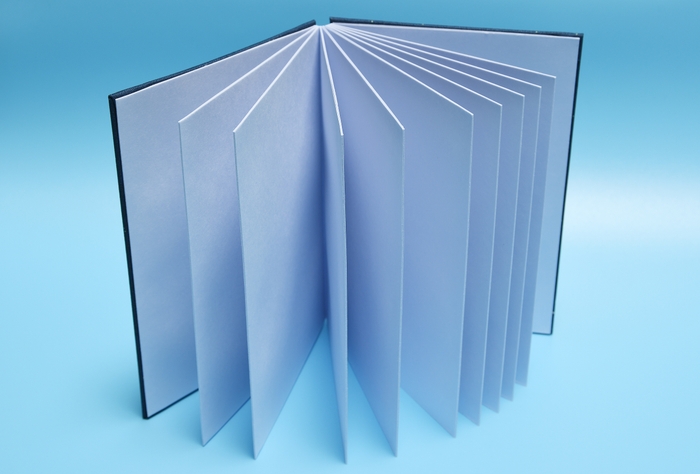 ジャバラ式24折(裏写りしにくい二重構造)