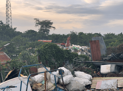 貧困地区の様子