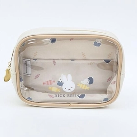 ミッフィーの大人女子必見、ドルチェシリーズから2つのポーチを紹介。場所を選ばず使いたくなる、柔らかくて優しい雰囲気が特徴