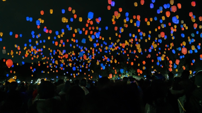 LEDスカイランタン