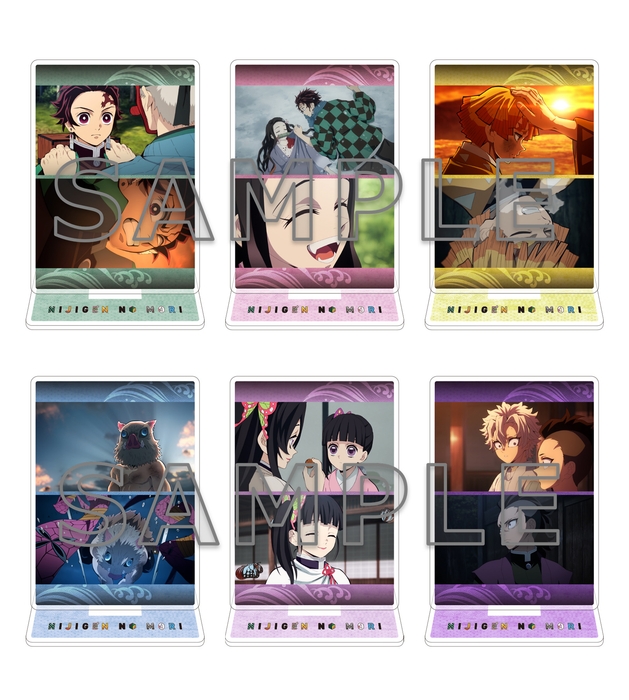 ▲場面写アクリルスタンド (全6種ブラインド) /660円(税込)