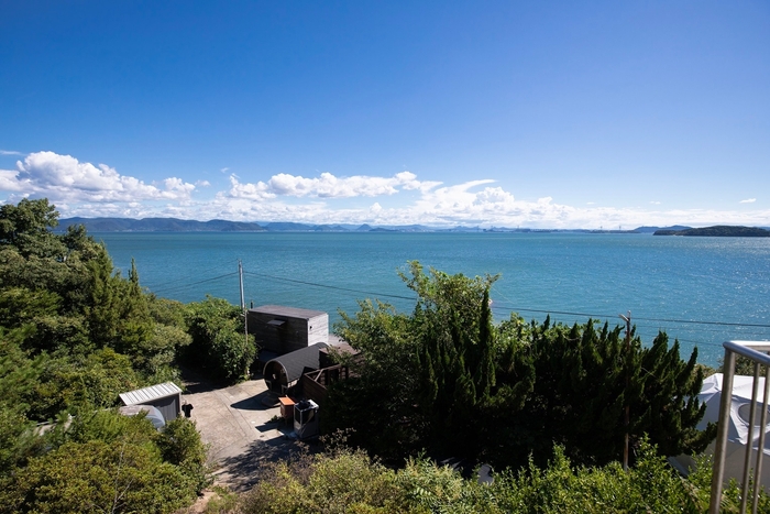 稲葉さんが住む倉敷市児島から見える瀬戸内海