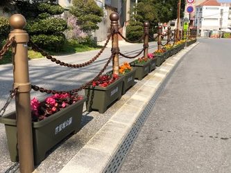 龍潭通り（沖縄県那覇市）が「フラワーロード」へ