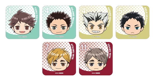 ▲第1弾 コースター(全6種:ランダム) 2023年9月23日(土・祝)~10月6日(金)