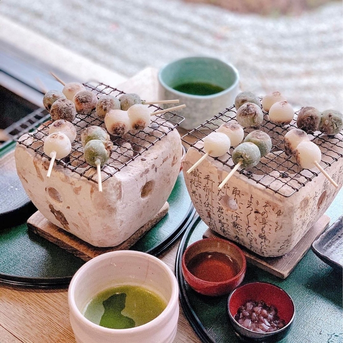 eXcafe看板商品「ほくほく、お団子セット」