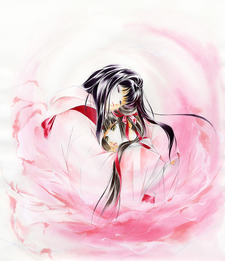 垣野内成美　瑞花〜吸血姫夕維〜 リトグラフ　版画　石版画　吸血姫美夕 吸血姫美夕 朔(さく)』新連載を記念！ 「垣野内成美 新作版画